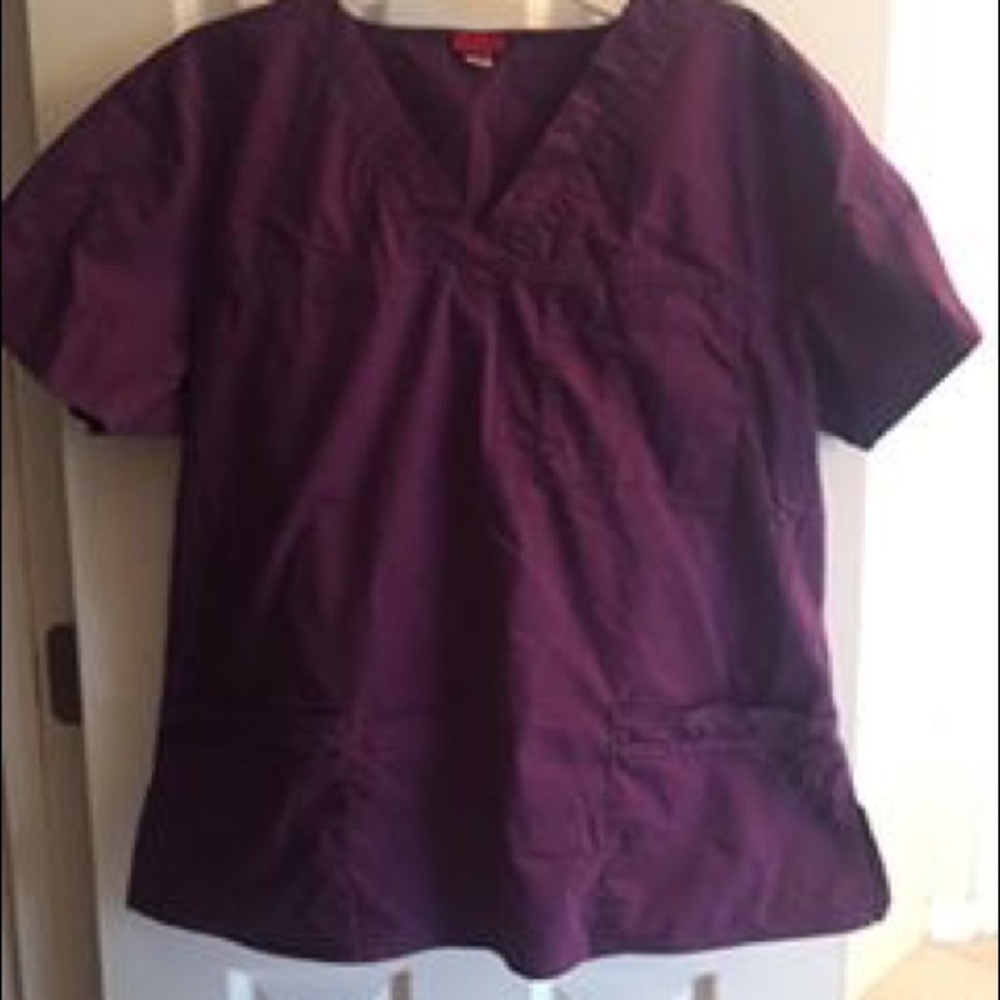 Purple scrubs size large